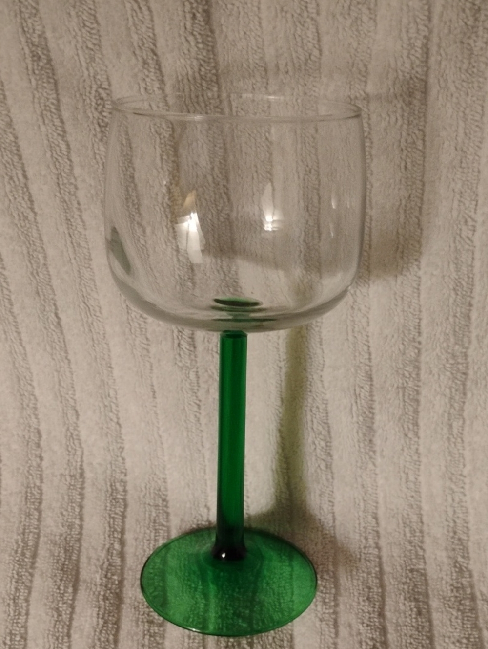 Vintage Green Aperitif Luminarc Stemware